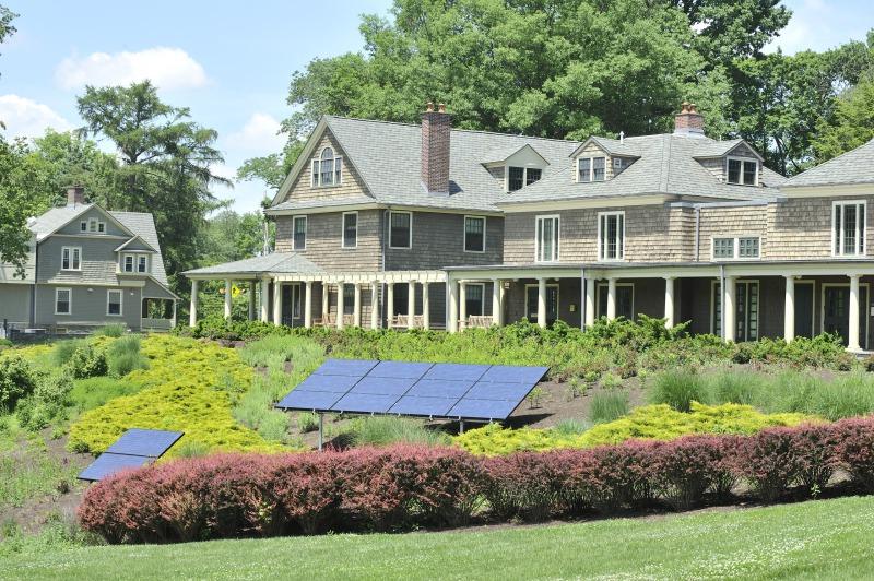 solar panels on campus